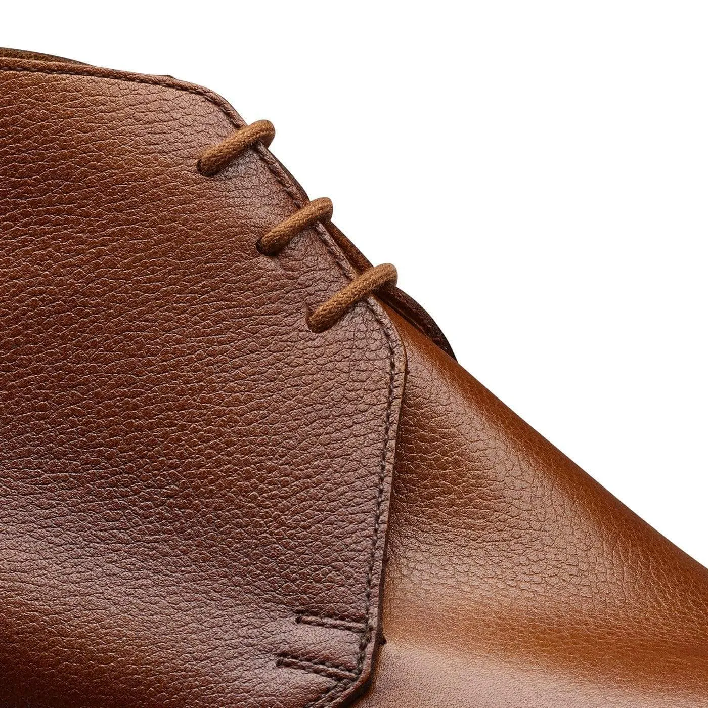 Crockett & Jones Chukka Tan Pebble Grain