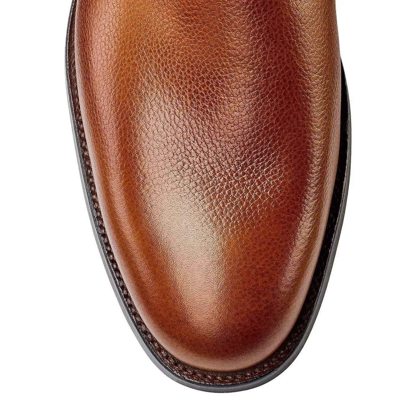 Crockett & Jones Chukka Tan Pebble Grain
