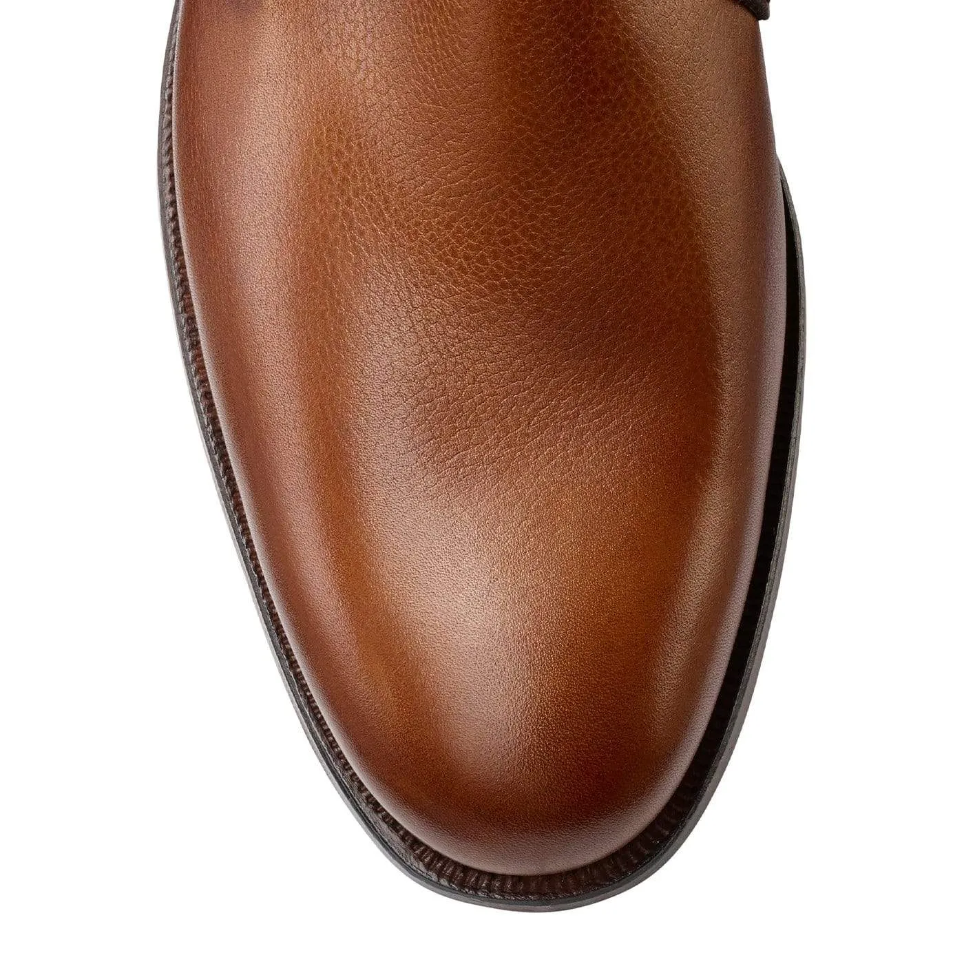 Crockett & Jones Chukka Tan Pebble Grain