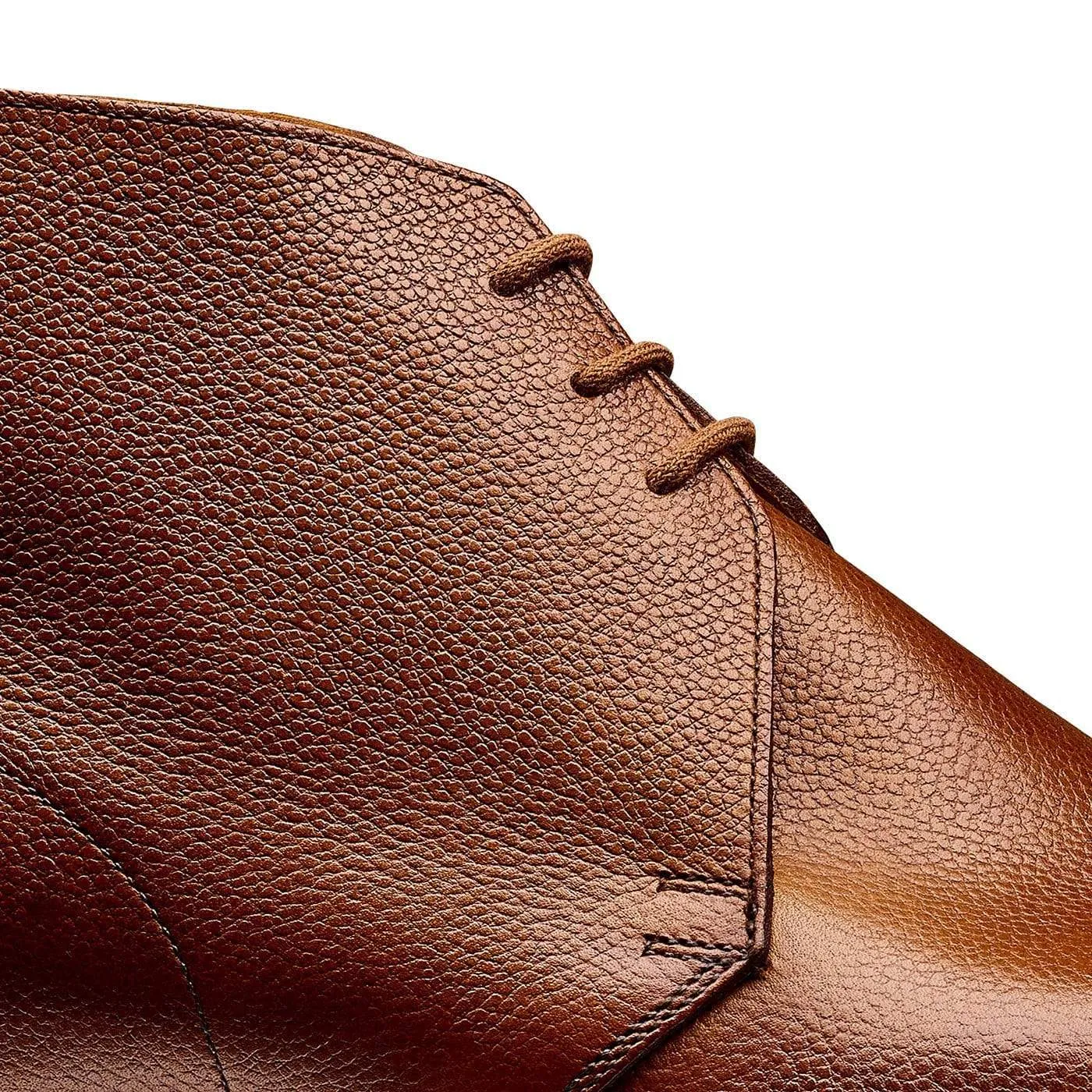 Crockett & Jones Chukka Tan Pebble Grain