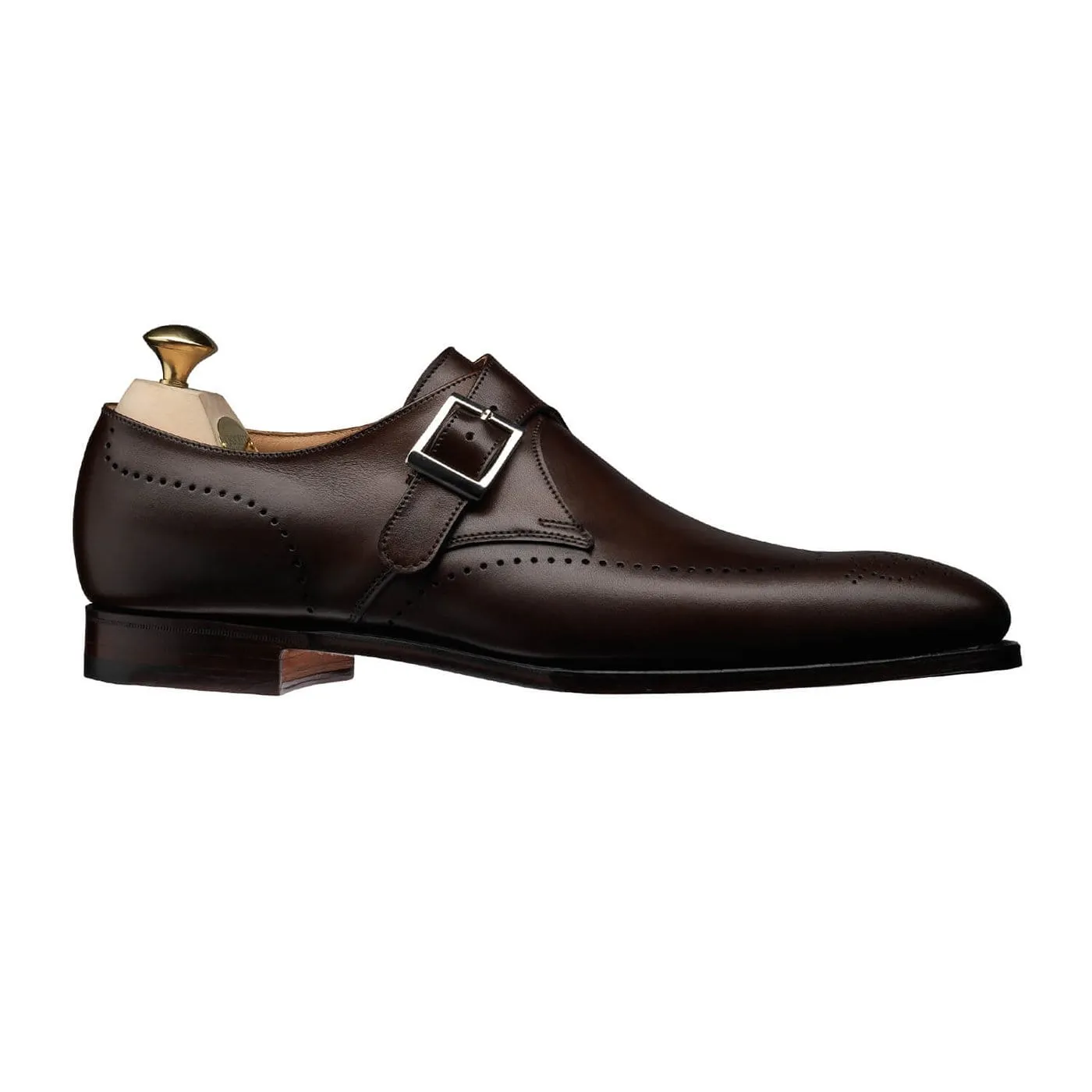 Crockett & Jones Cobham Dark Brown Burnished Calf