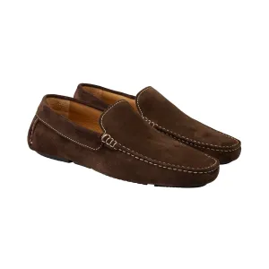 Crockett & Jones Como Dark Brown Suede