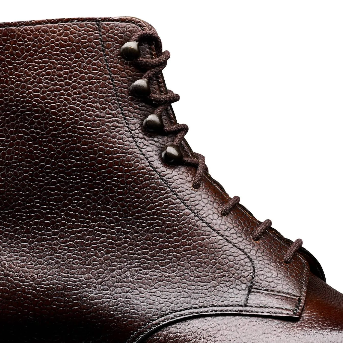 Crockett & Jones Coniston Dark Brown Scotch Grain
