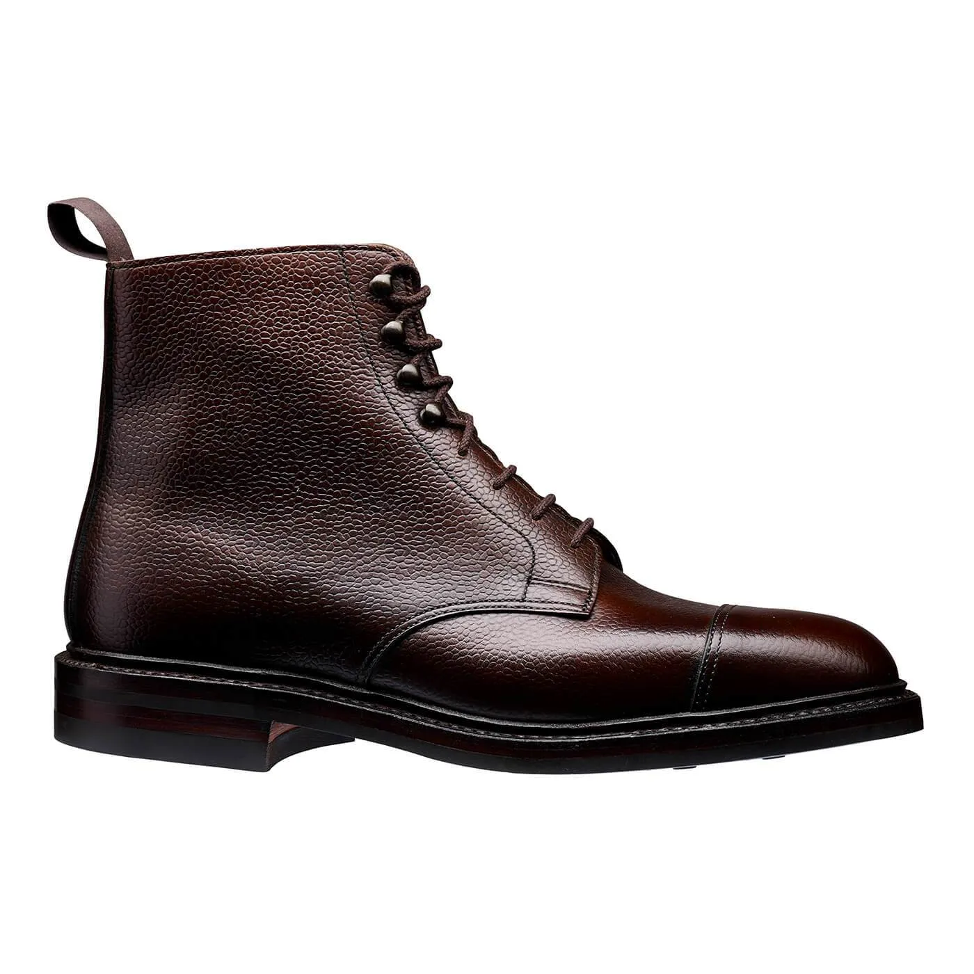 Crockett & Jones Coniston Dark Brown Scotch Grain