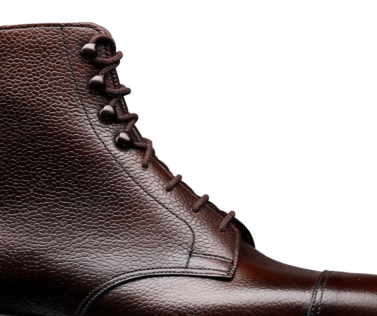 Crockett & Jones Coniston Dark Brown Scotch Grain