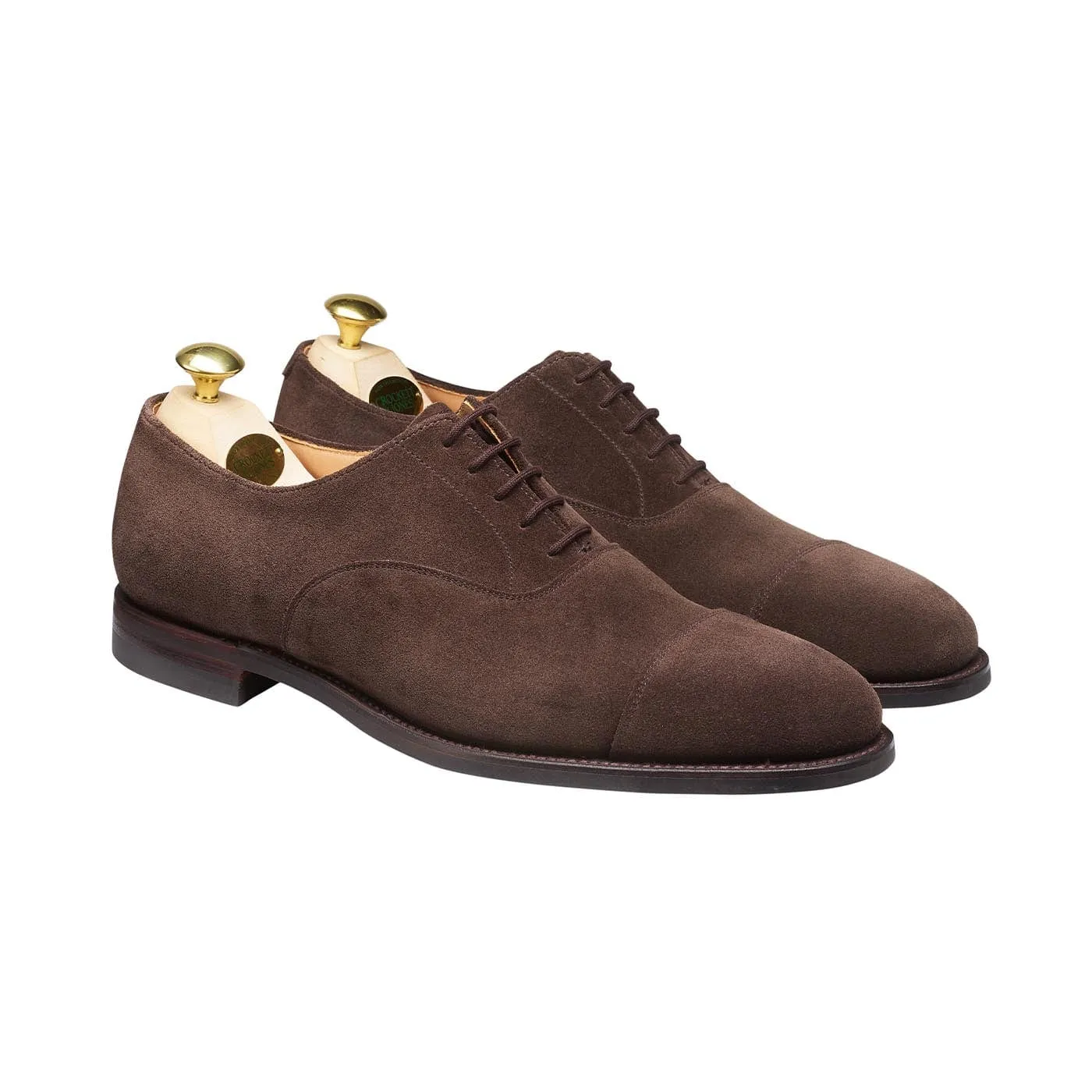 Crockett & Jones Connaught 2 Dark Oak Suede