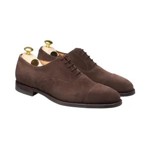 Crockett & Jones Connaught 2 Dark Oak Suede