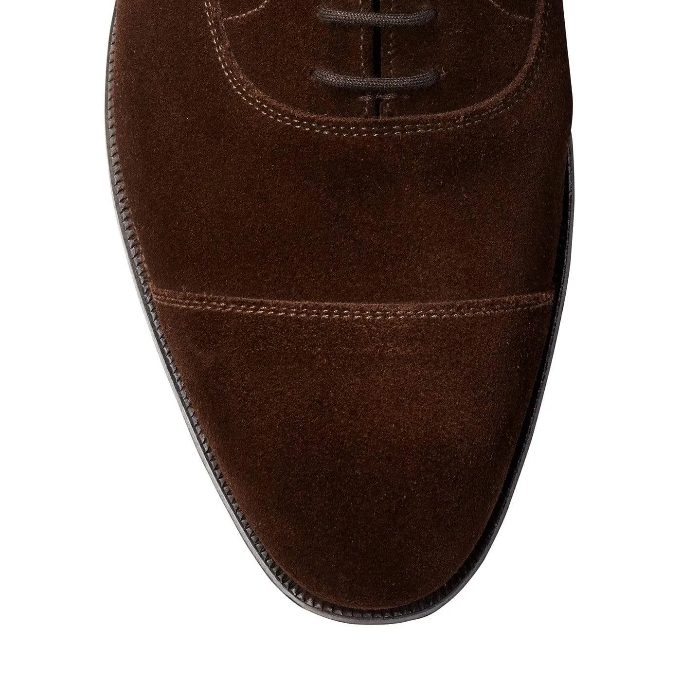 Crockett & Jones Connaught Dark Brown Suede