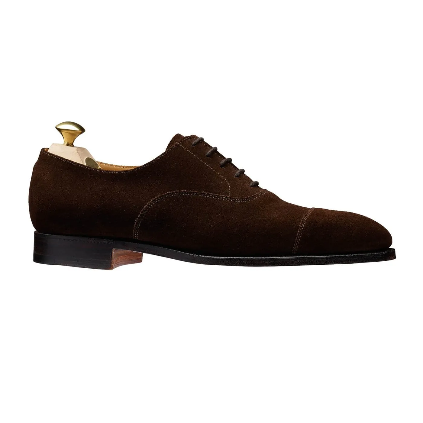Crockett & Jones Connaught Dark Brown Suede
