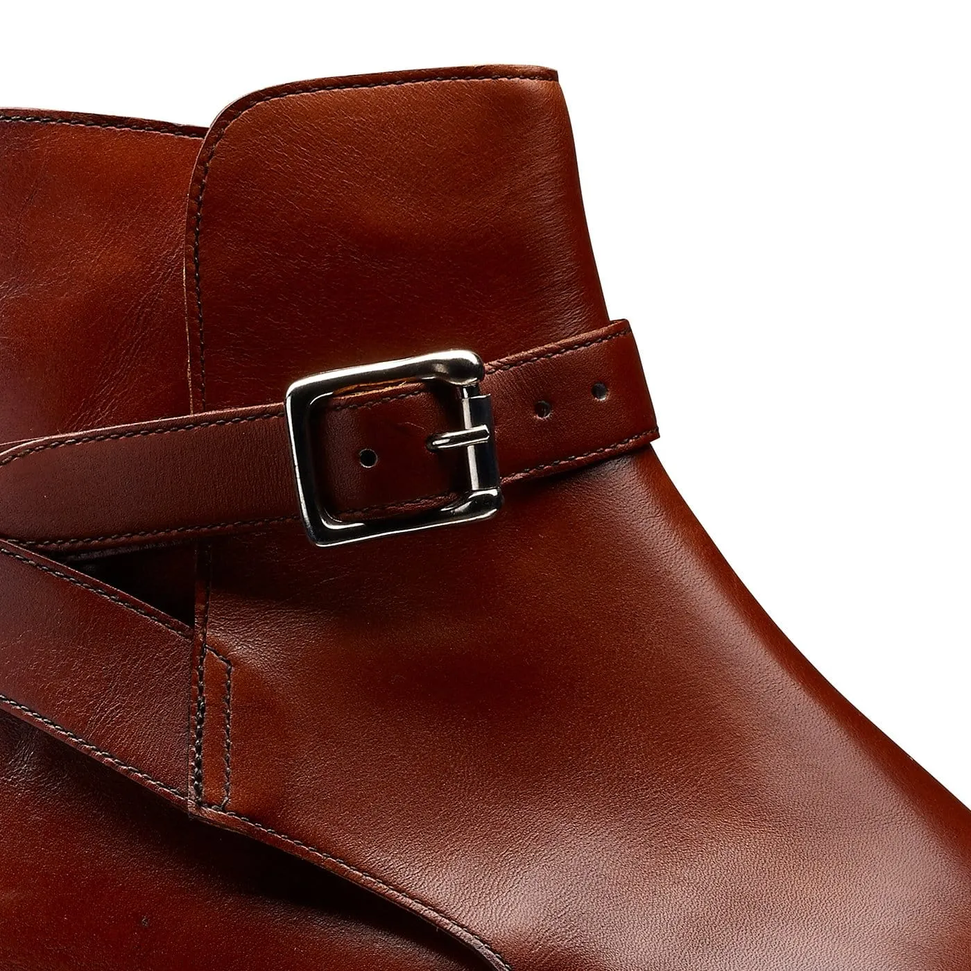 Crockett & Jones Cottesmore Chestnut Burnished Calf