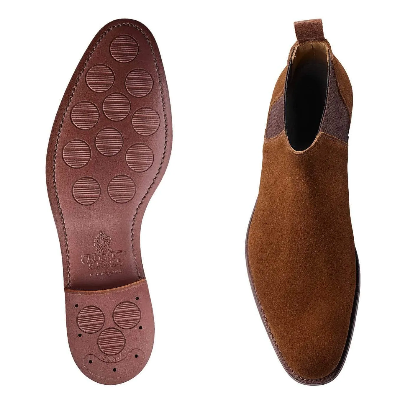 Crockett & Jones Cranleigh Snuff Suede