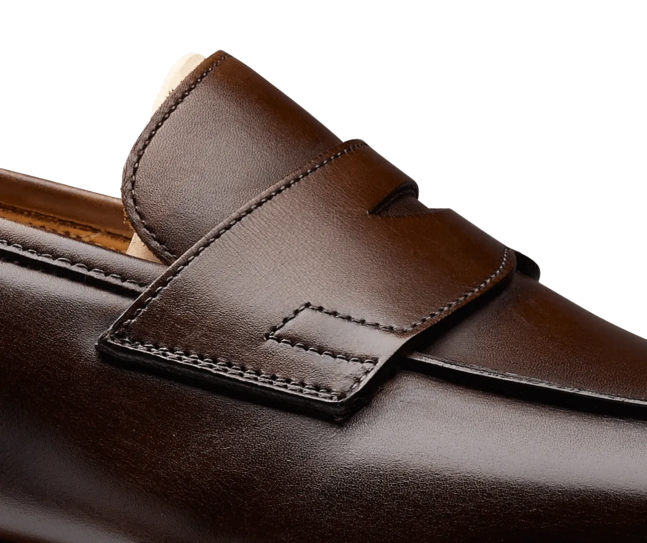 Crockett & Jones Crawford Dark Brown Antique Calf
