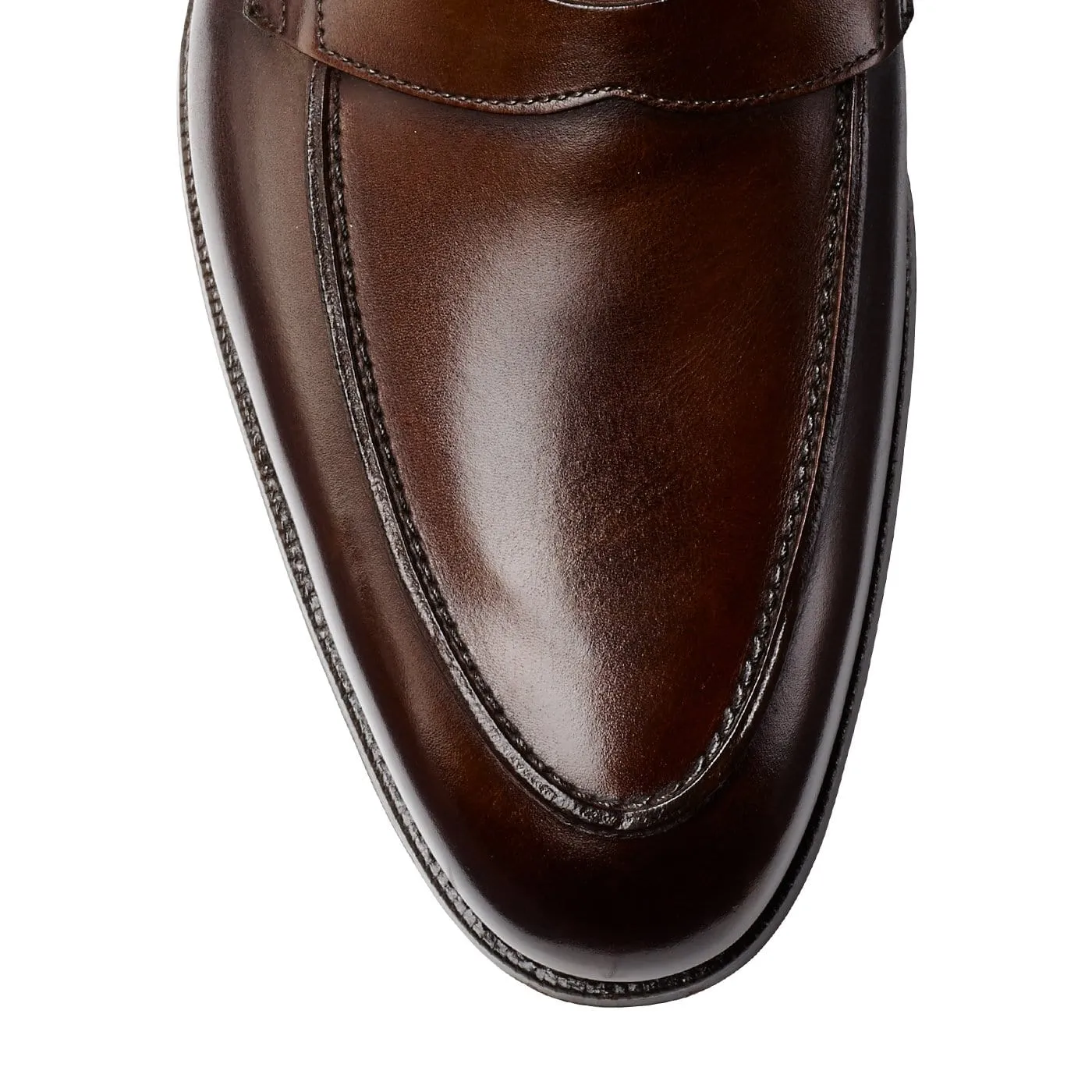 Crockett & Jones Crawford Dark Brown Antique Calf