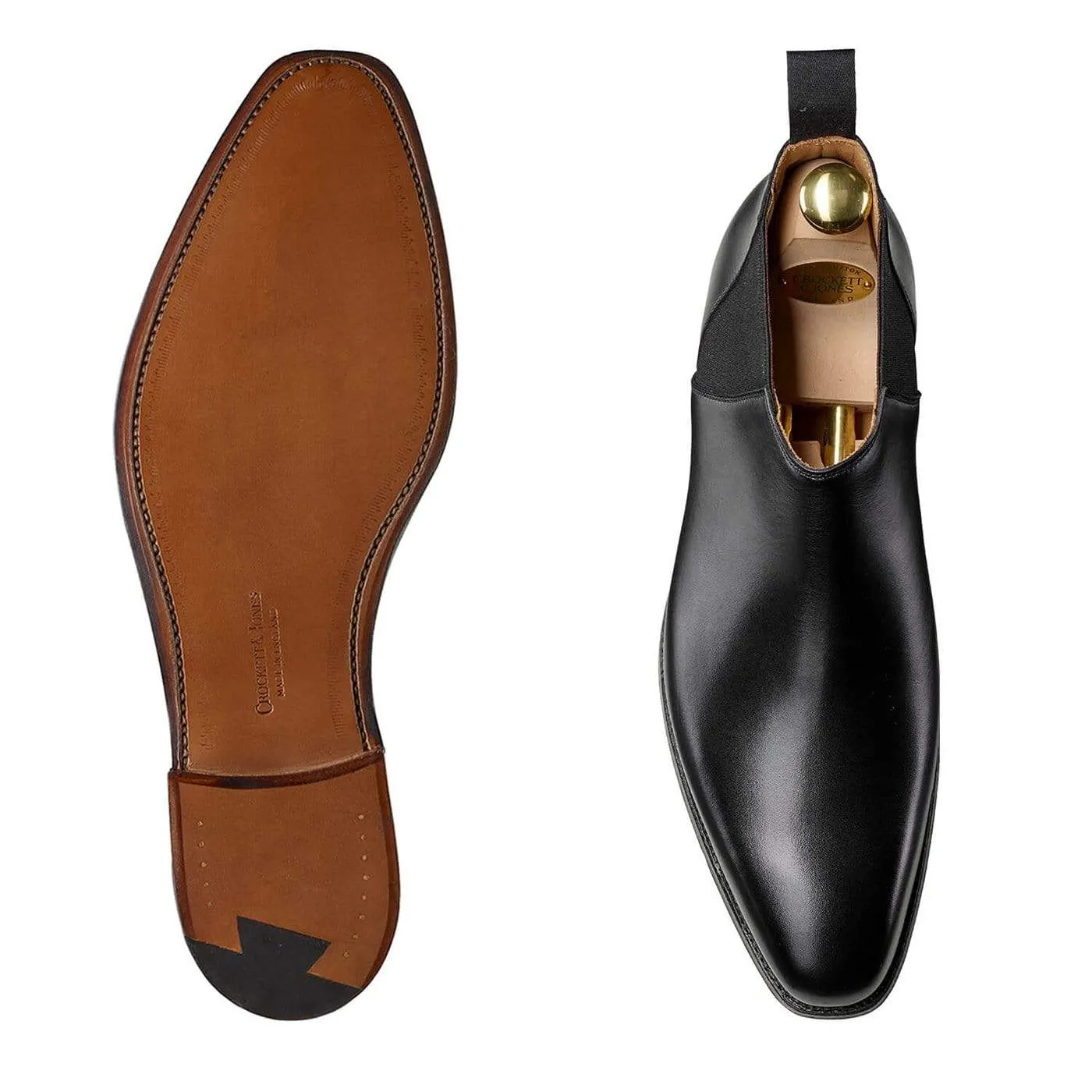 Crockett & Jones Deene Black Calf
