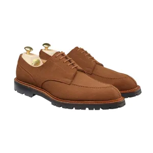 Crockett & Jones Denver Tobacco Deer Skin Suede