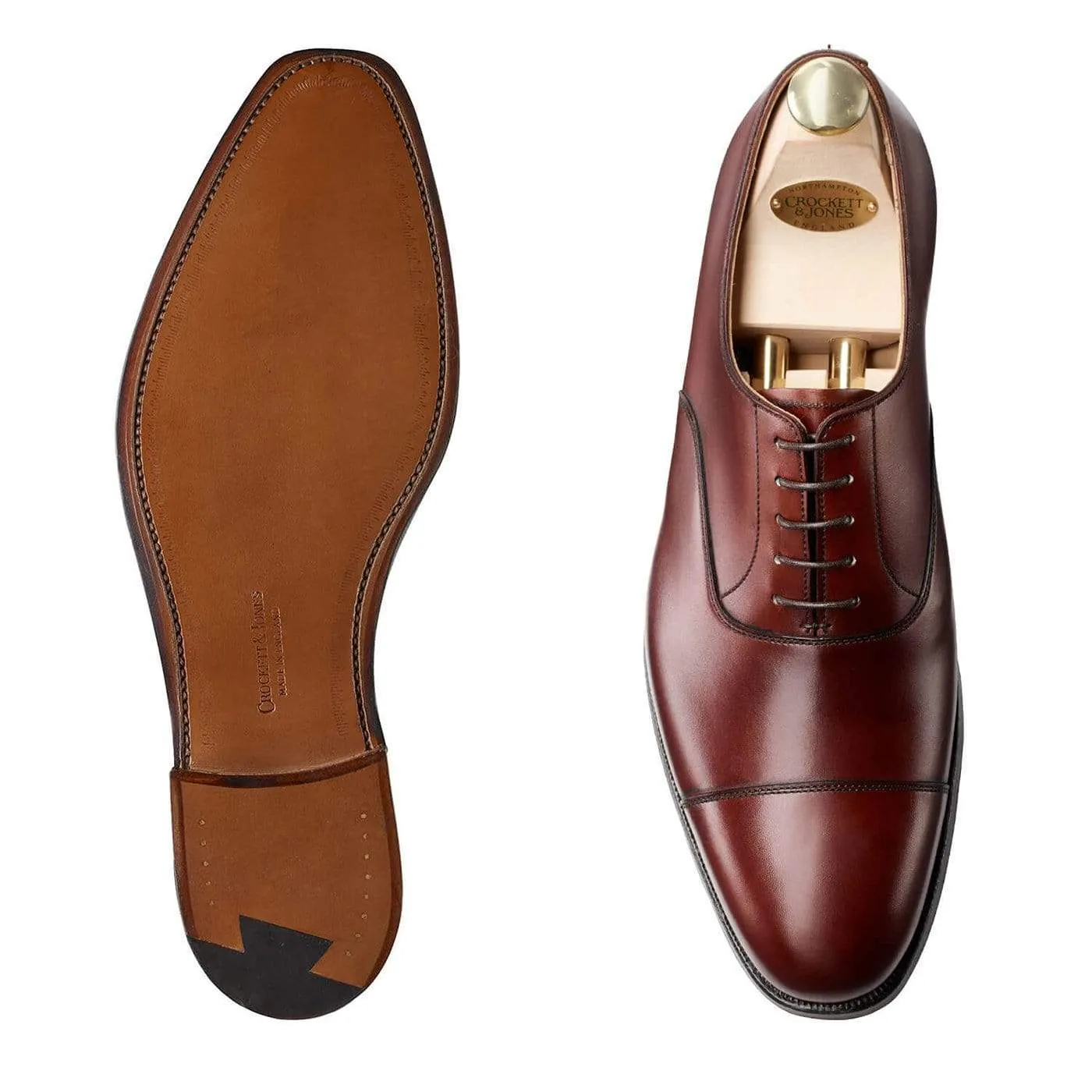 Crockett & Jones Dorset 2 Chestnut Burnished Calf