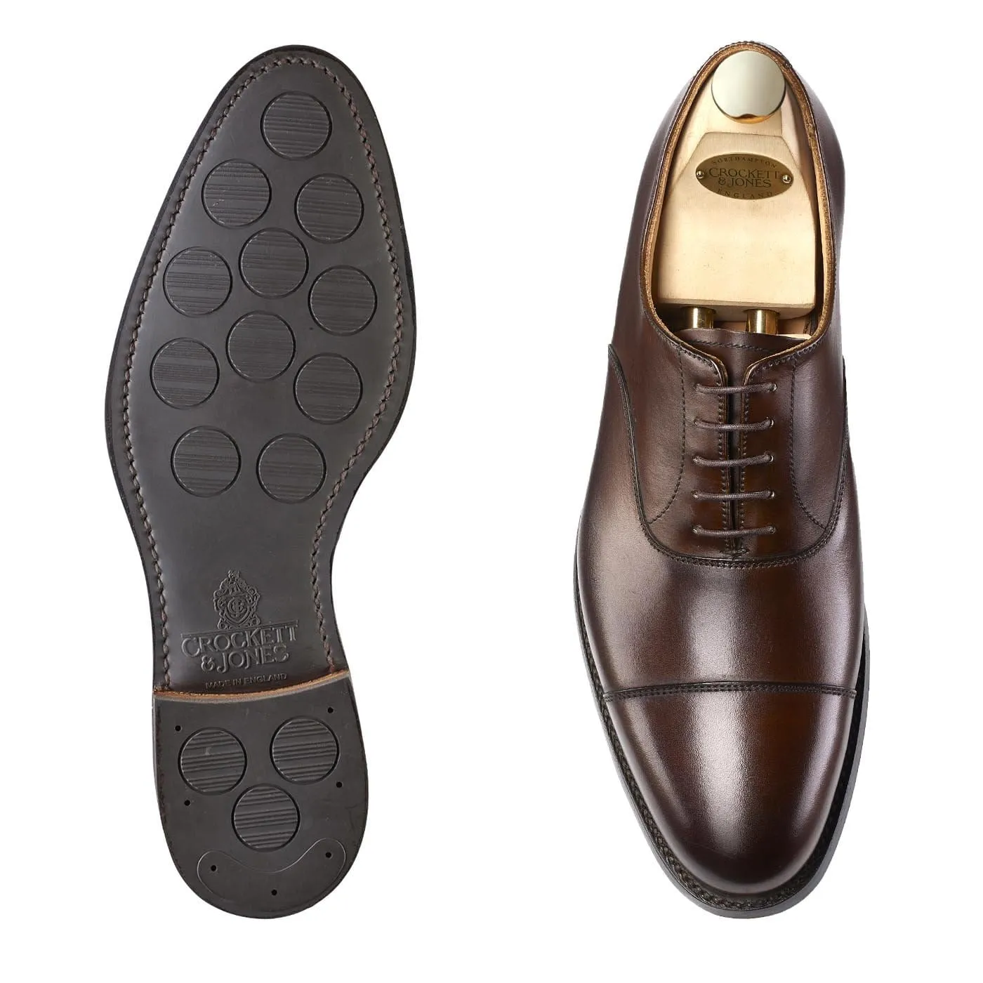 Crockett & Jones Dorset 2 Dark Brown Burnished Calf