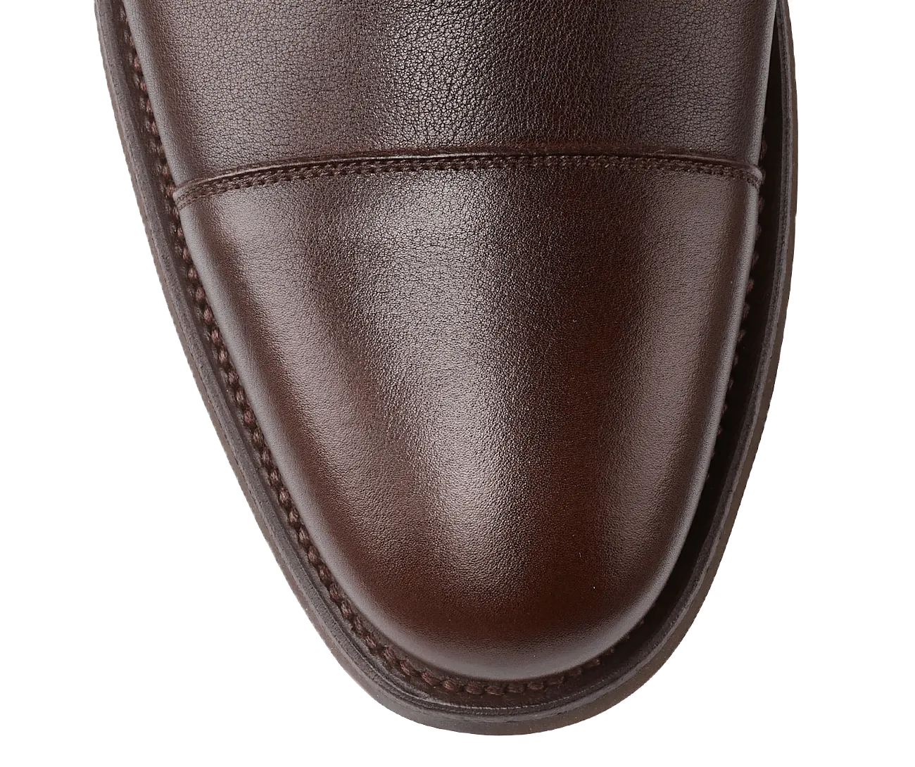 Crockett & Jones Dorset Dark Brown Milled Calf