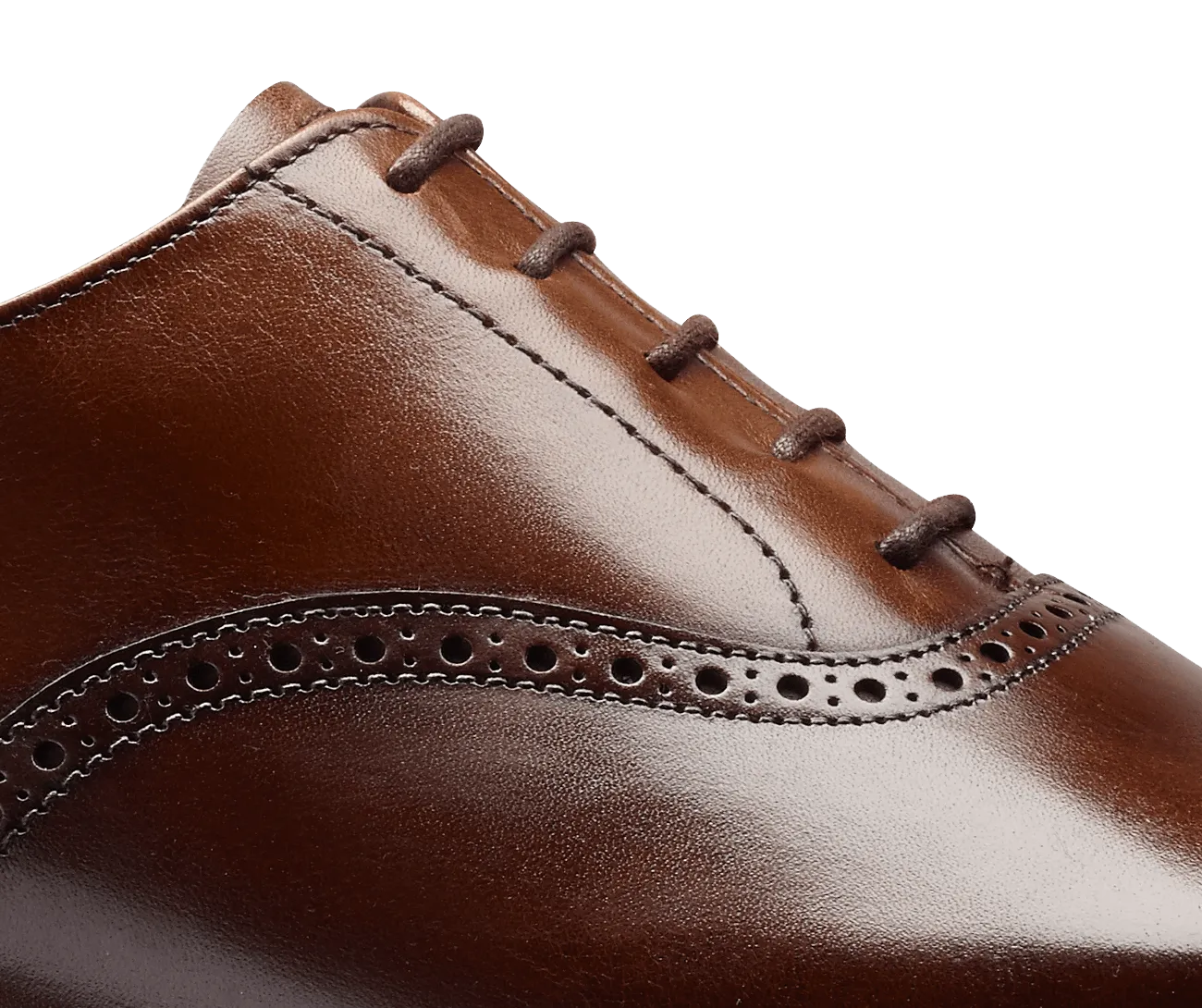 Crockett & Jones Edgware Dark Brown Burnished Calf