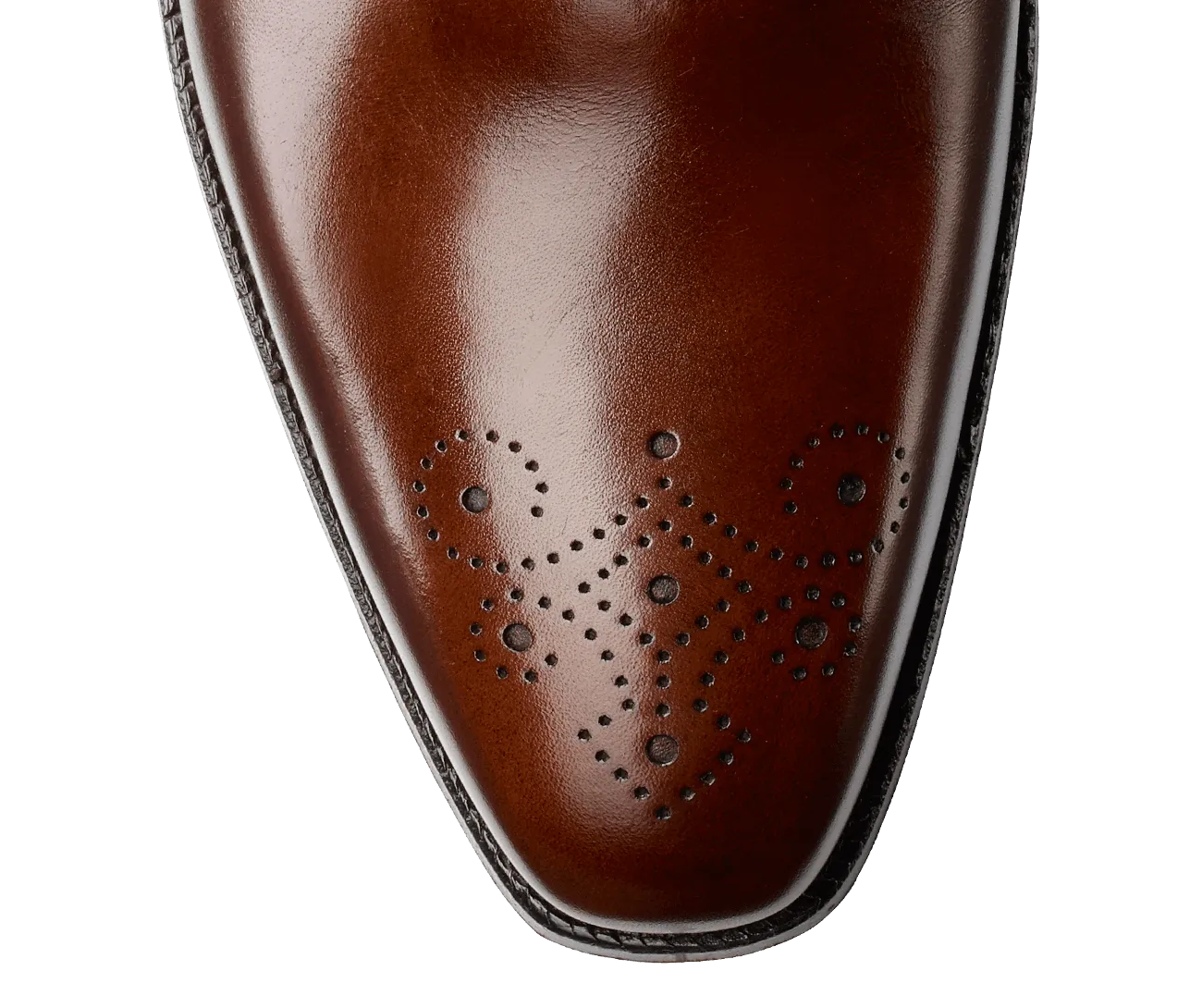 Crockett & Jones Edgware Dark Brown Burnished Calf