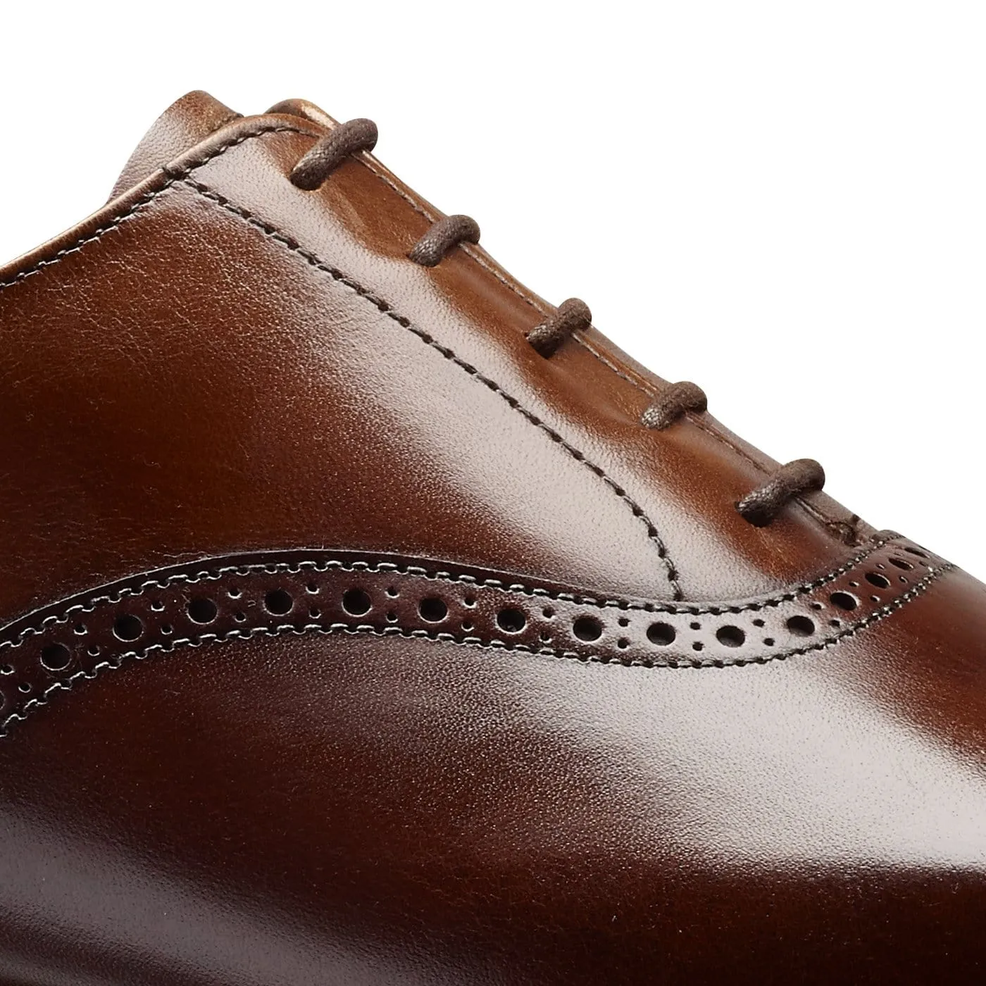 Crockett & Jones Edgware Dark Brown Burnished Calf