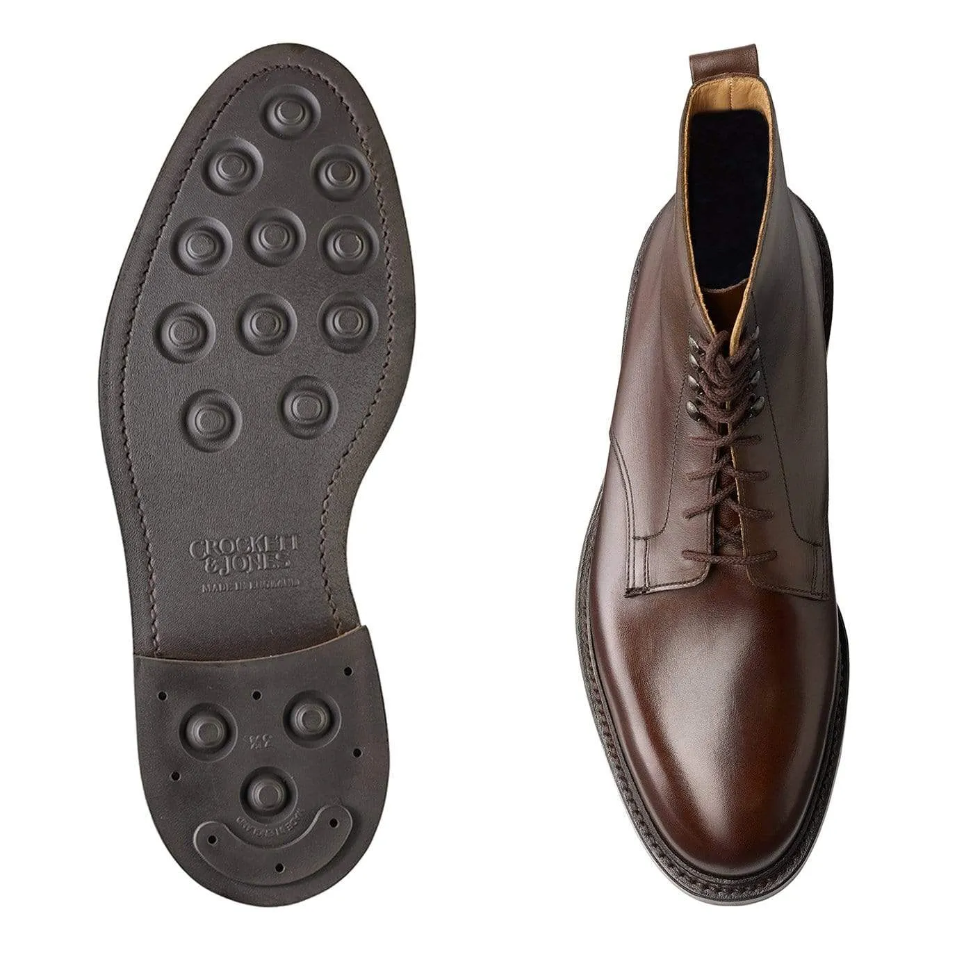 Crockett & Jones Eskdale 2 Dark Brown Wax Calf