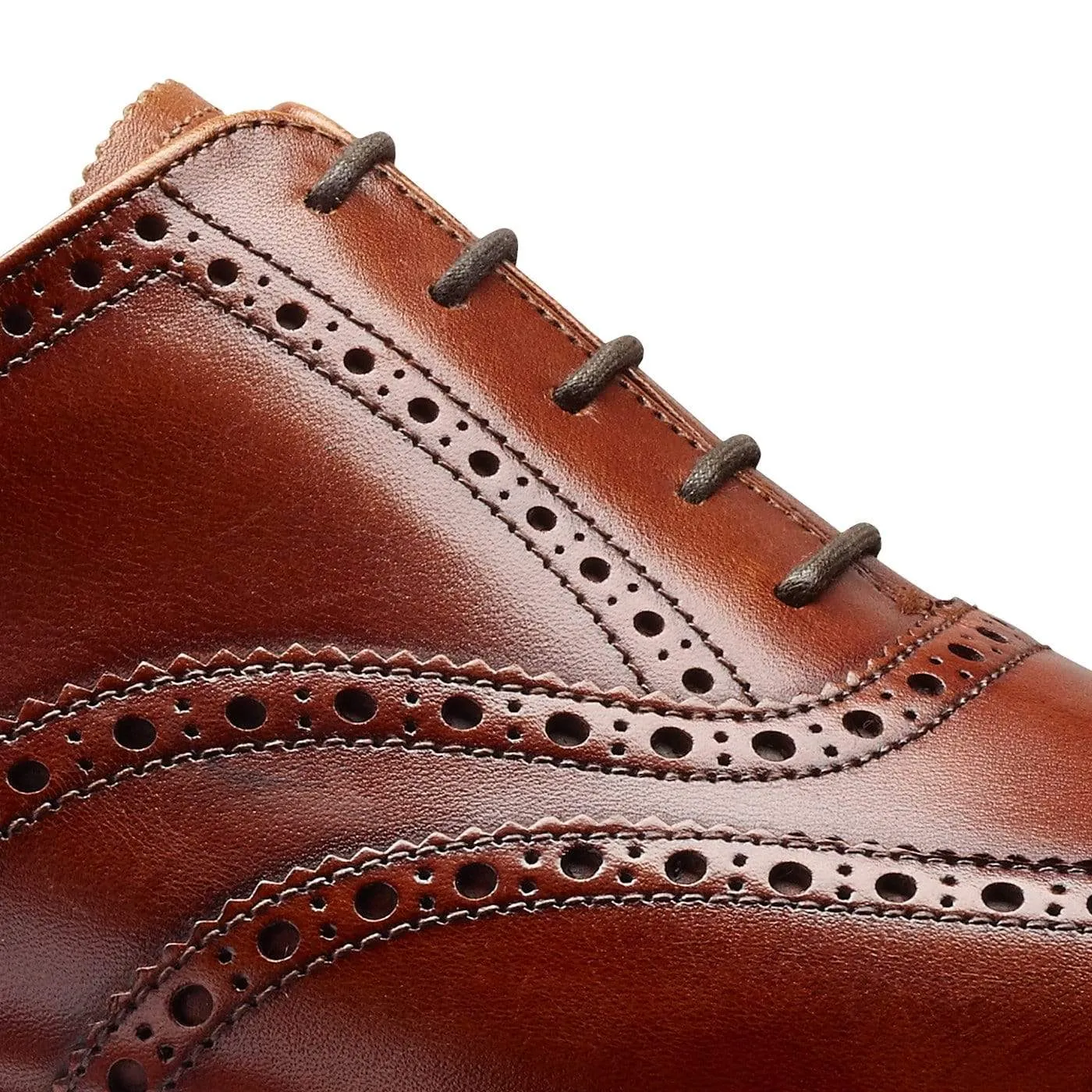 Crockett & Jones Finsbury Chestnut Burnished Calf