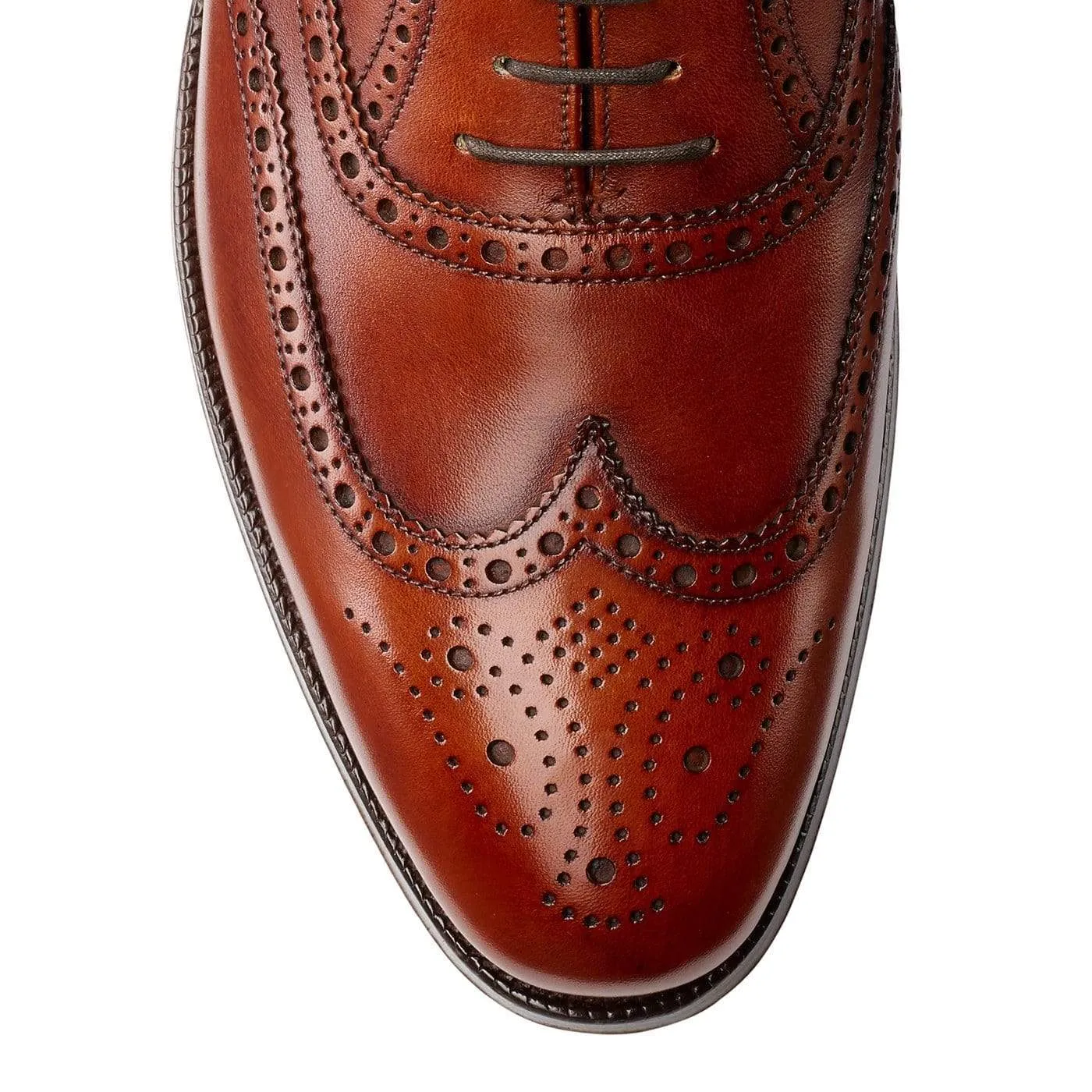 Crockett & Jones Finsbury Chestnut Burnished Calf