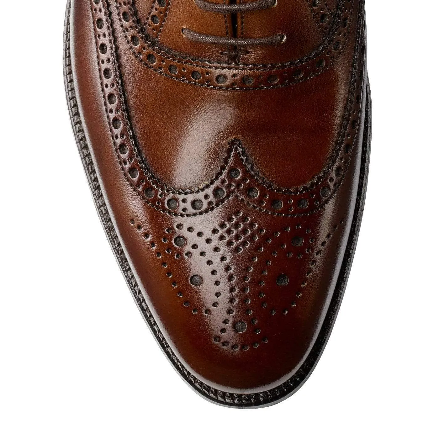 Crockett & Jones Finsbury Dark Brown Burnished Calf