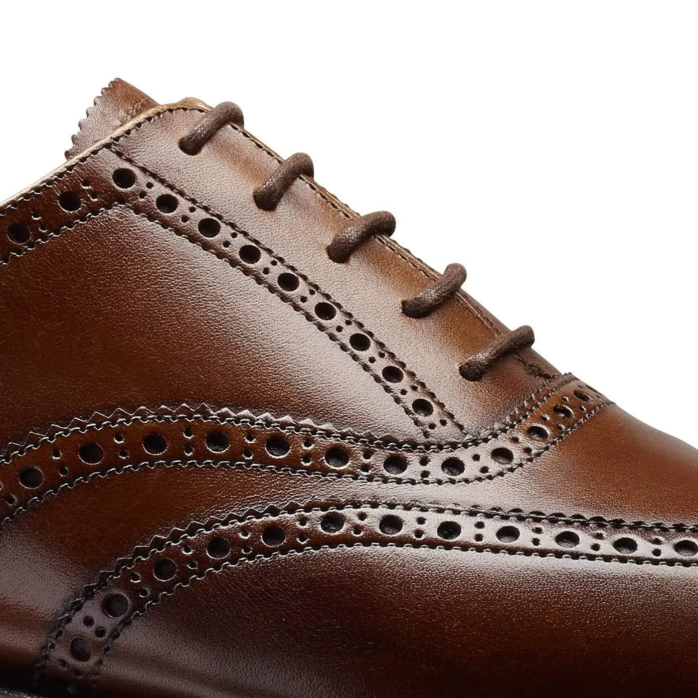 Crockett & Jones Finsbury Dark Brown Burnished Calf