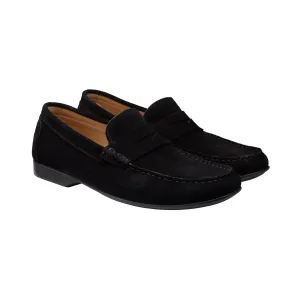 Crockett & Jones Genoa Black Calf Suede