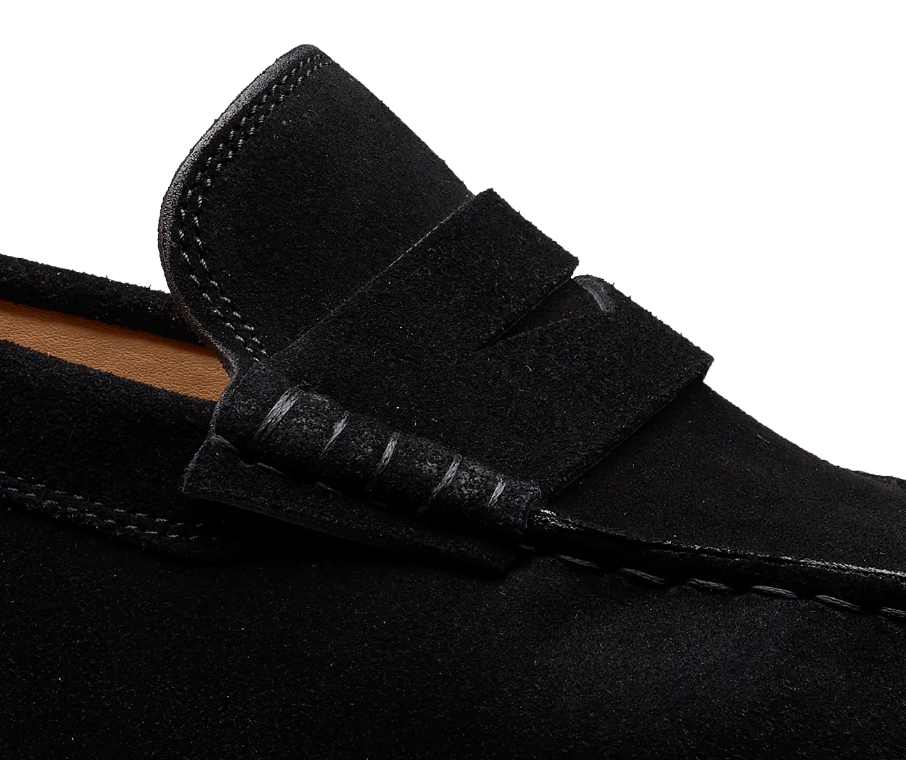 Crockett & Jones Genoa Black Calf Suede