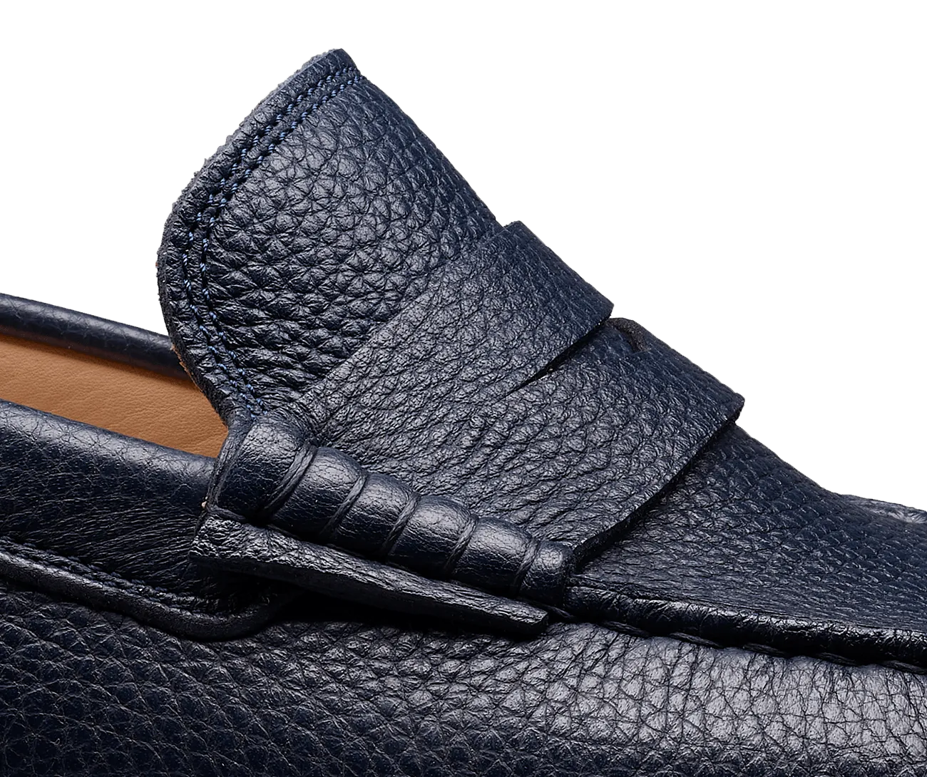 Crockett & Jones Genoa Navy Grain