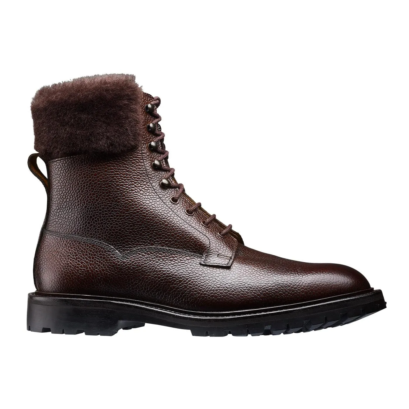 Crockett & Jones Glencoe Dark Brown Scotch Grain
