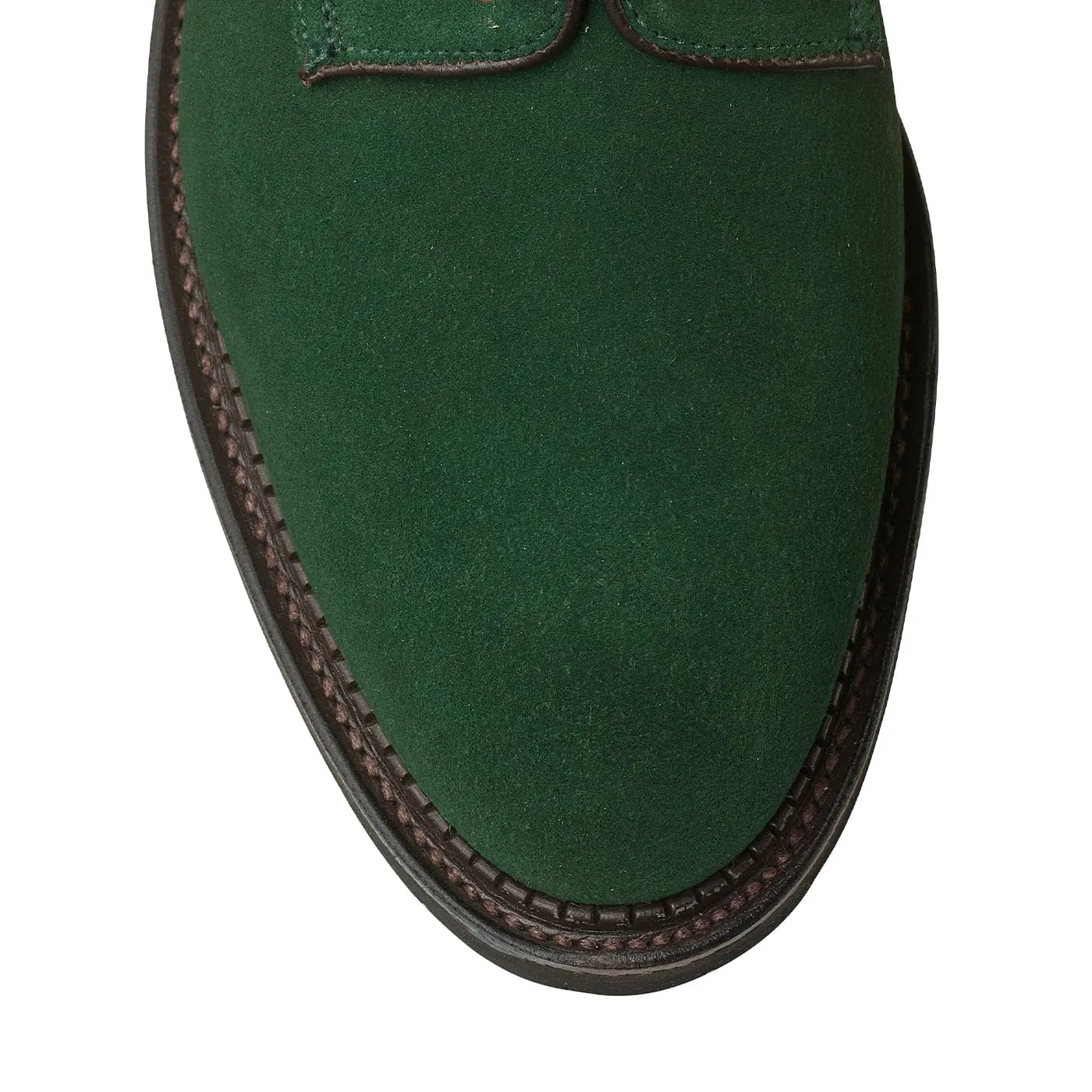 Crockett & Jones Grasmere Bottle Green Suede