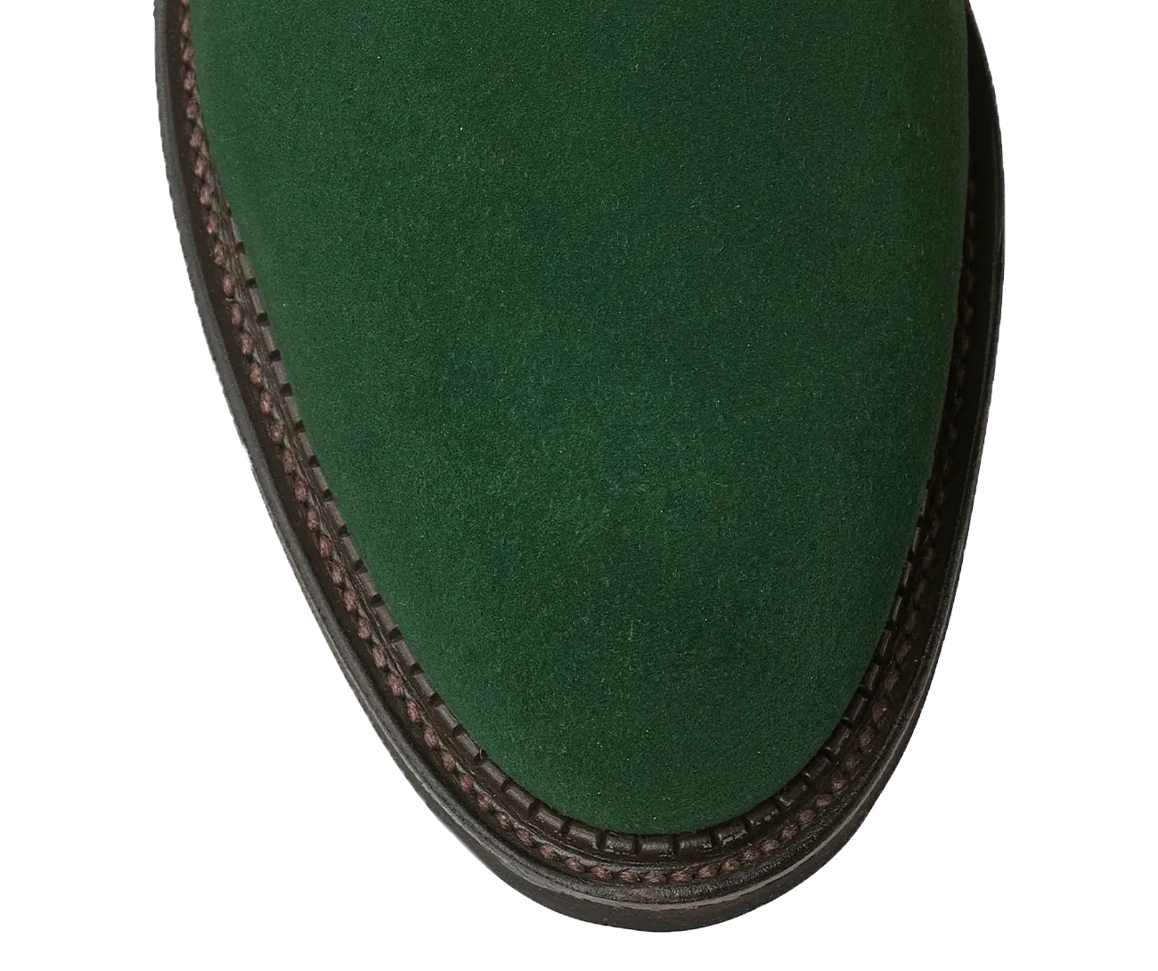 Crockett & Jones Grasmere Bottle Green Suede