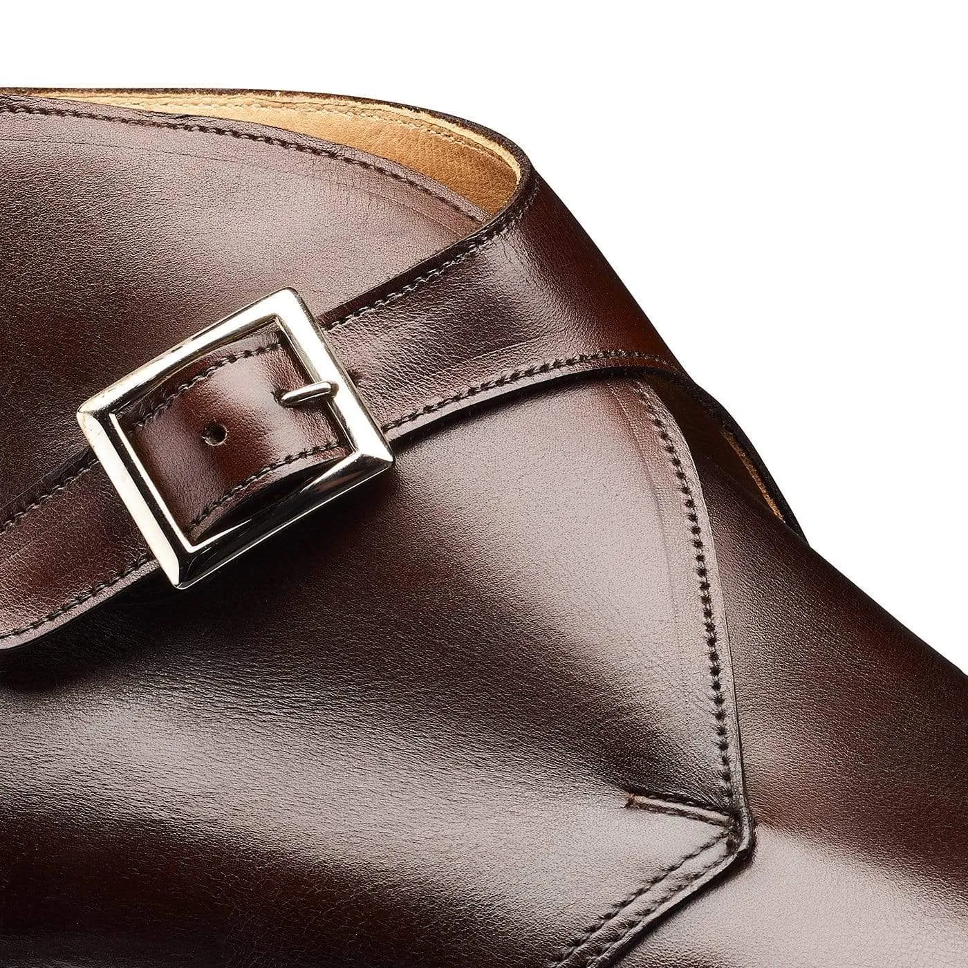 Crockett & Jones Grosvenor Dark Brown Antique Calf