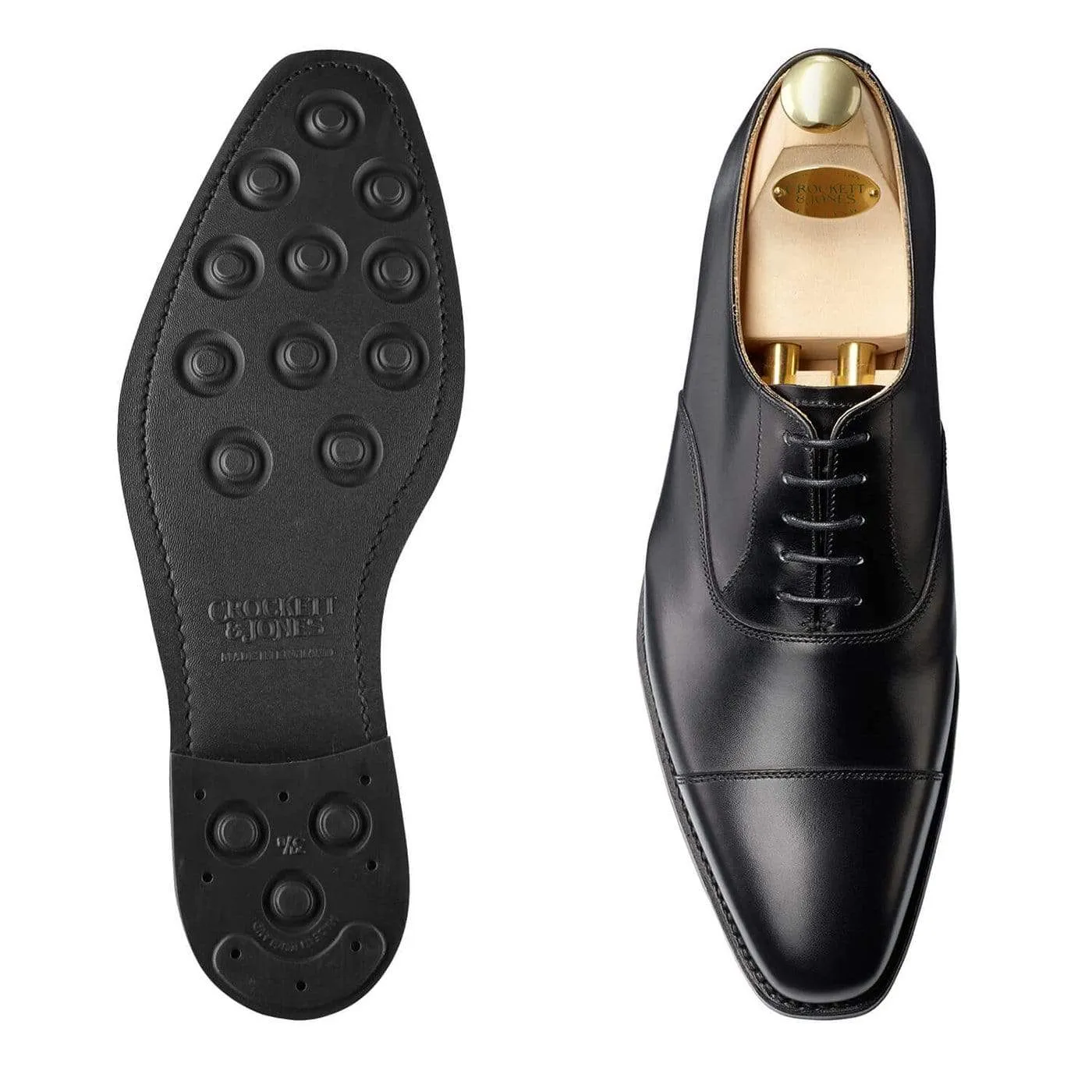Crockett & Jones Hallam Black Calf