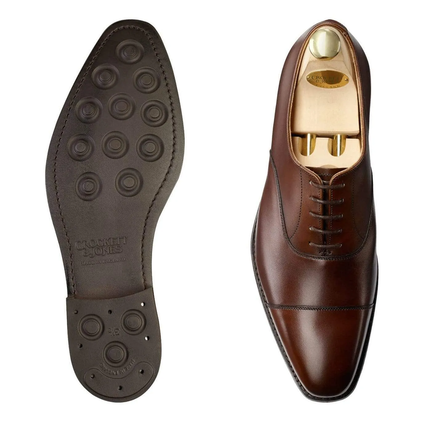Crockett & Jones Hallam Dark Brown Calf