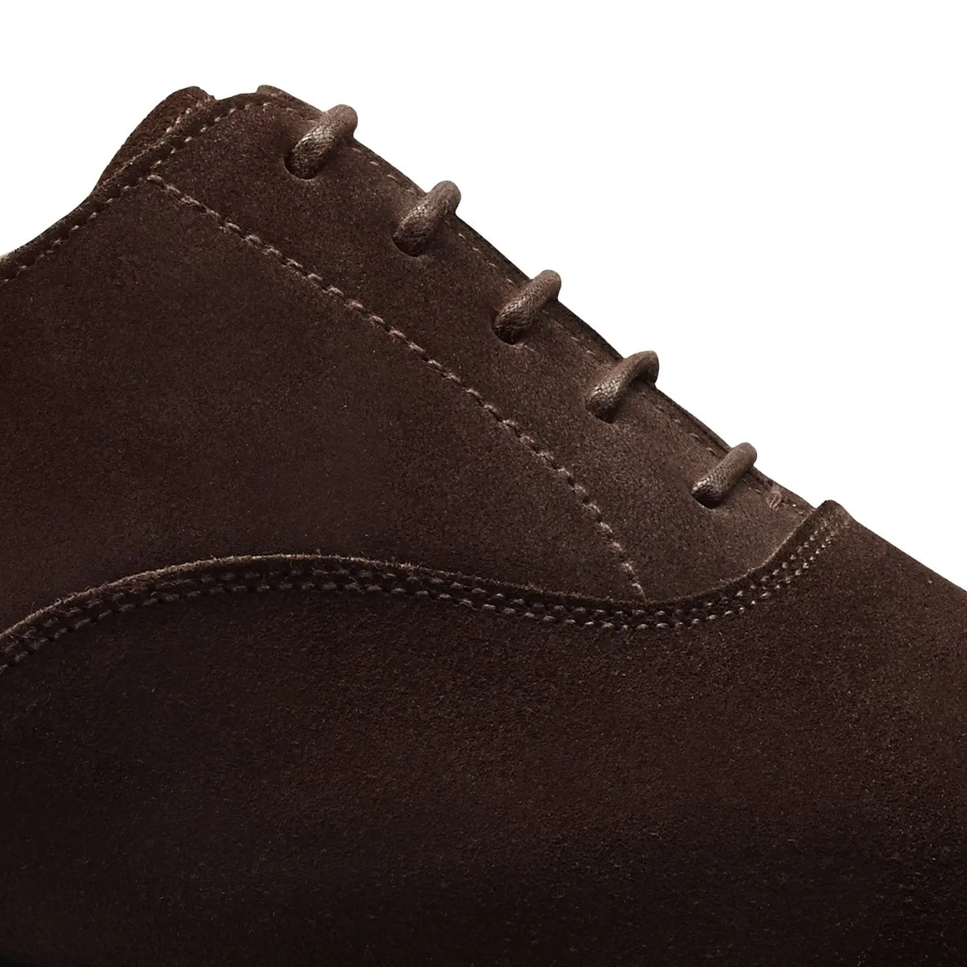 Crockett & Jones Hallam Espresso Calf Suede