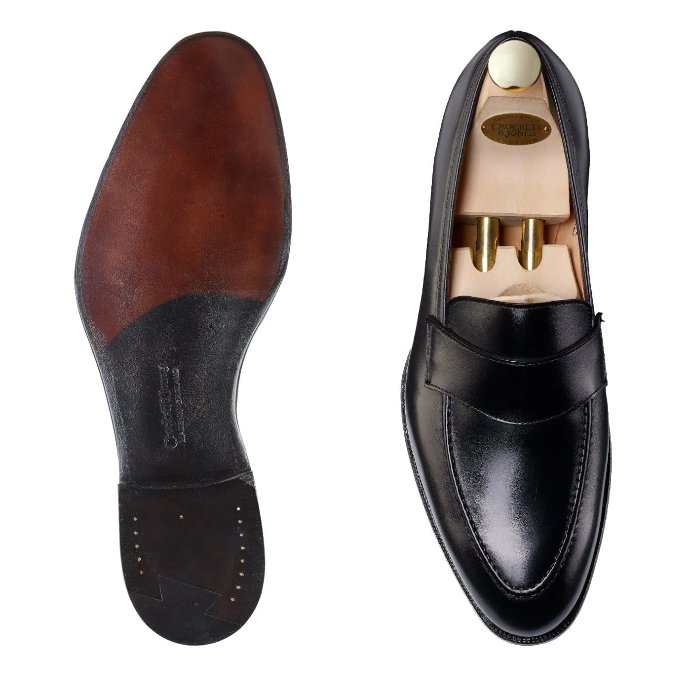 Crockett & Jones Harcourt Black Calf
