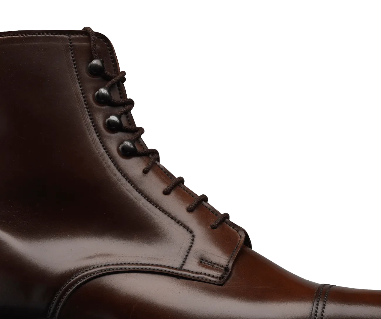 Crockett & Jones Harlech Dark Brown Cordovan