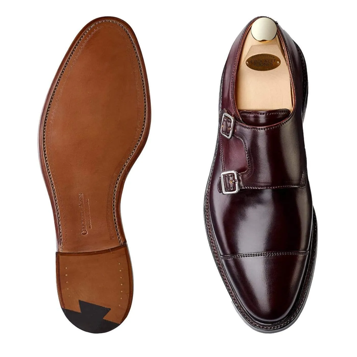 Crockett & Jones Harrogate Burgundy Cordovan