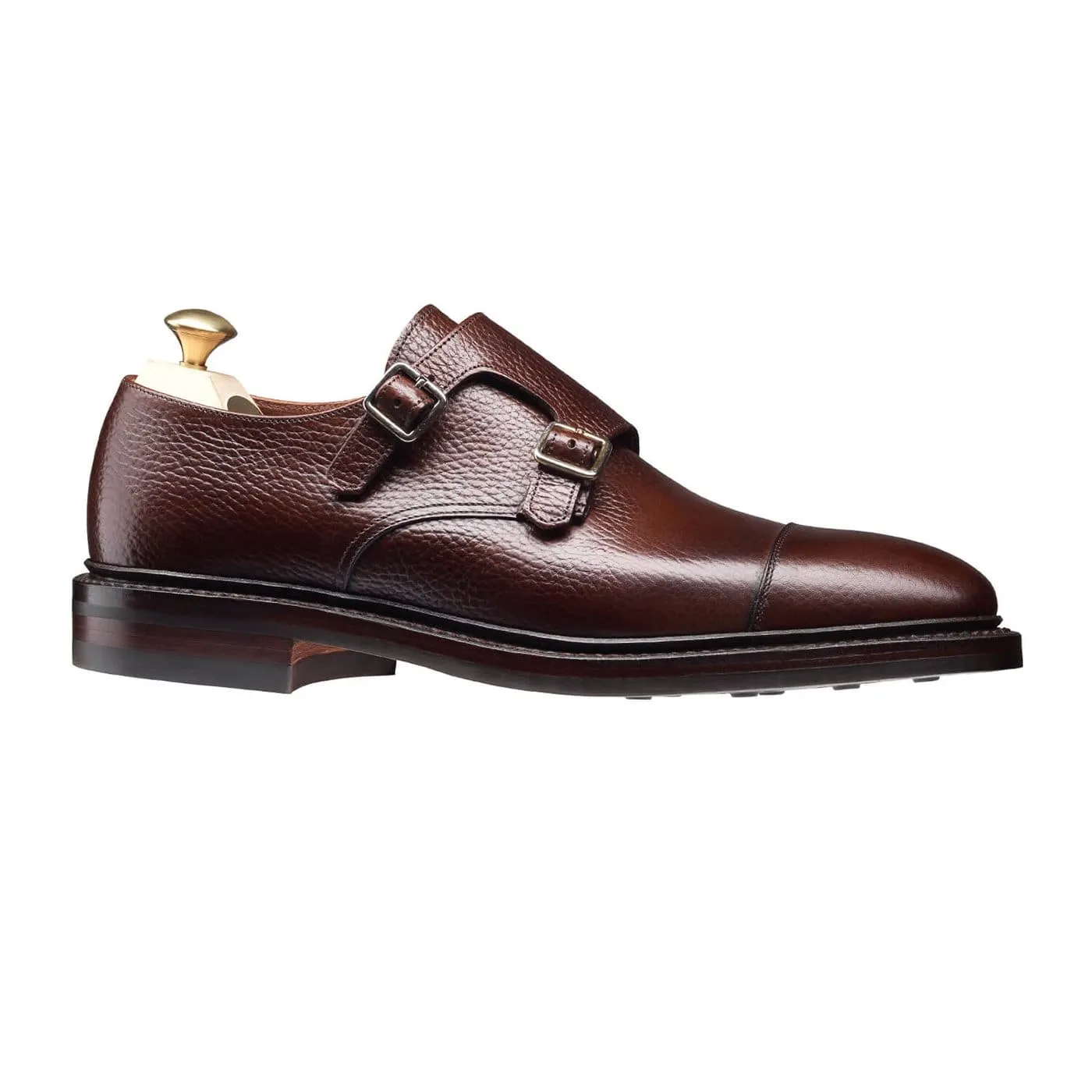 Crockett & Jones Harrogate Dark Brown Country Calf Grain
