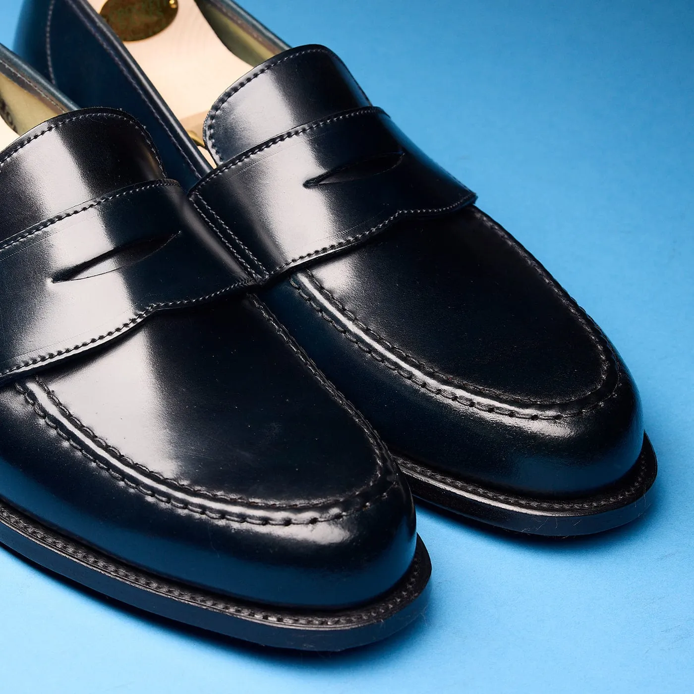 Crockett & Jones Harvard 2 Navy Cordovan
