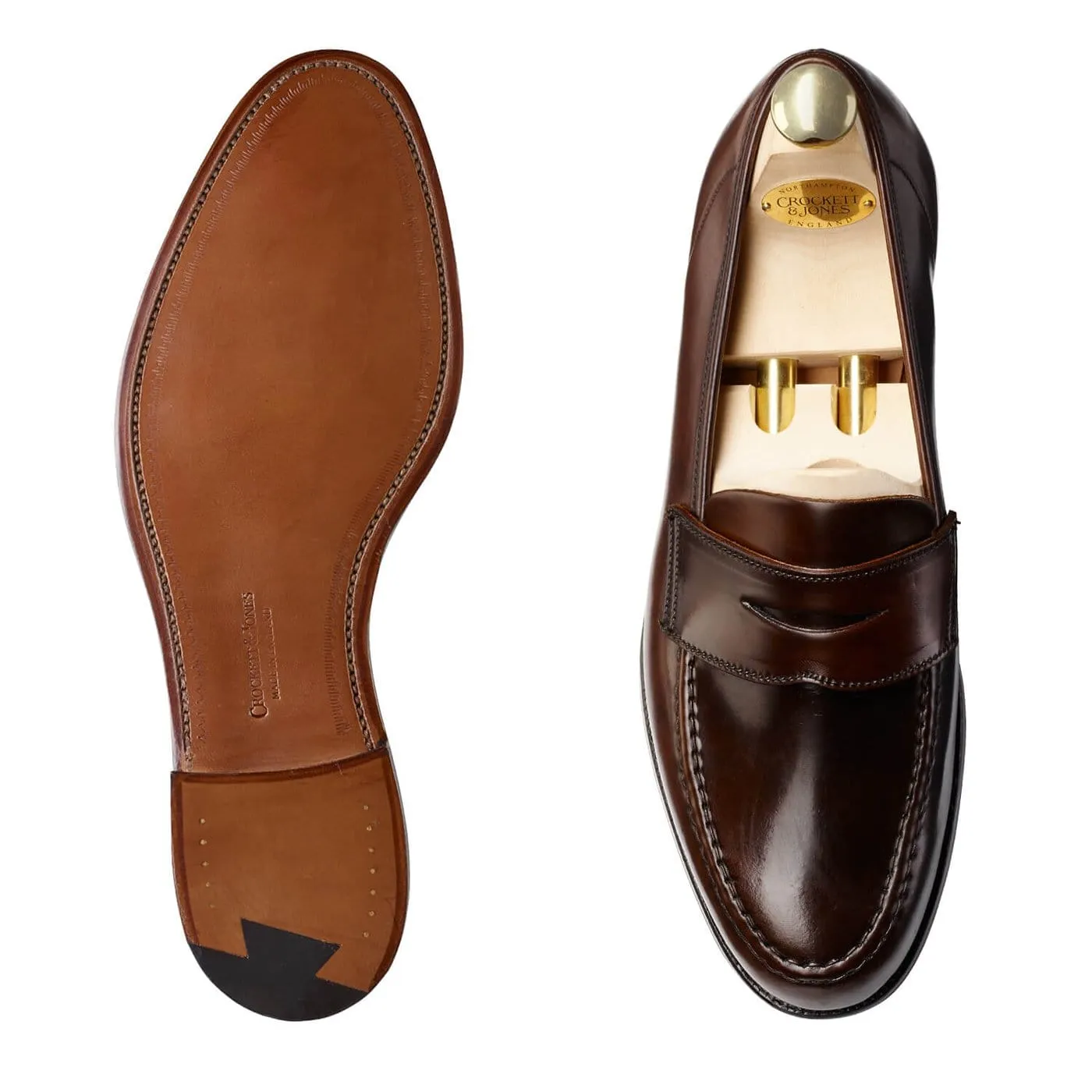 Crockett & Jones Harvard Dark Brown Cordovan