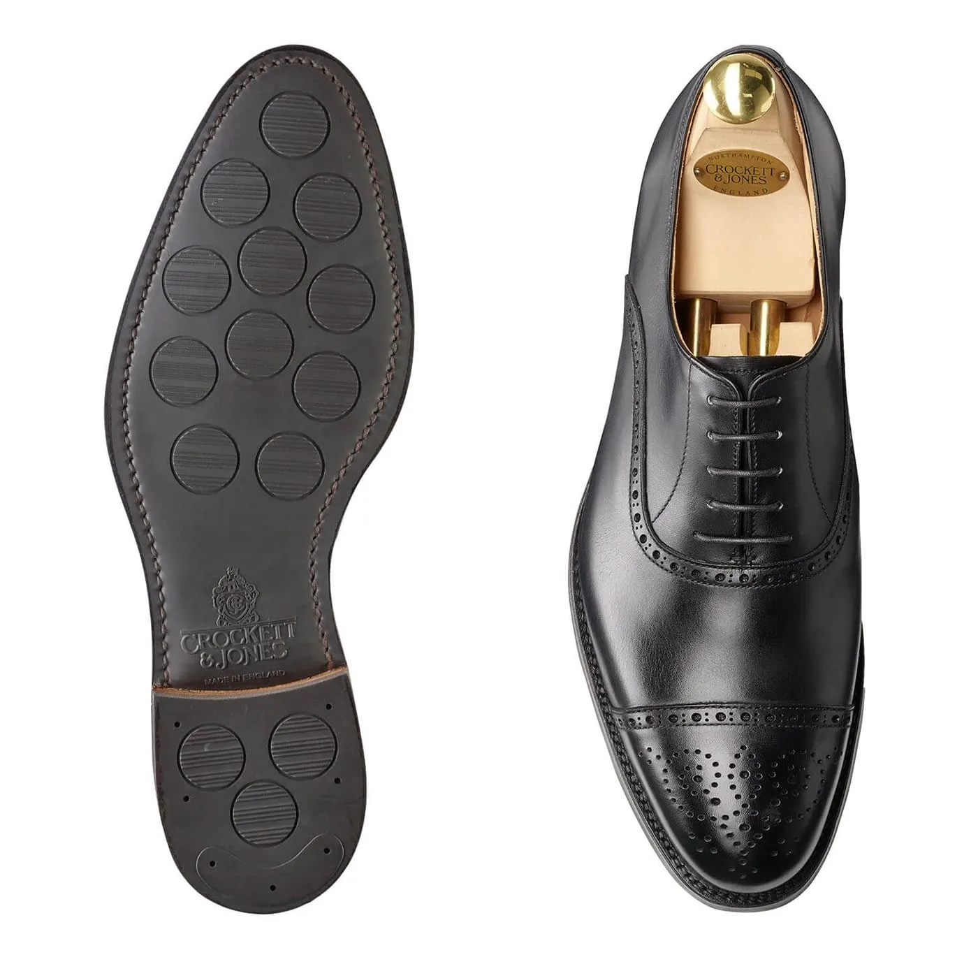 Crockett & Jones Hatton Black Calf