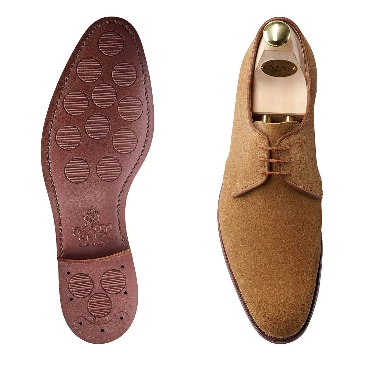 Crockett & Jones Helston 2 Camel Suede