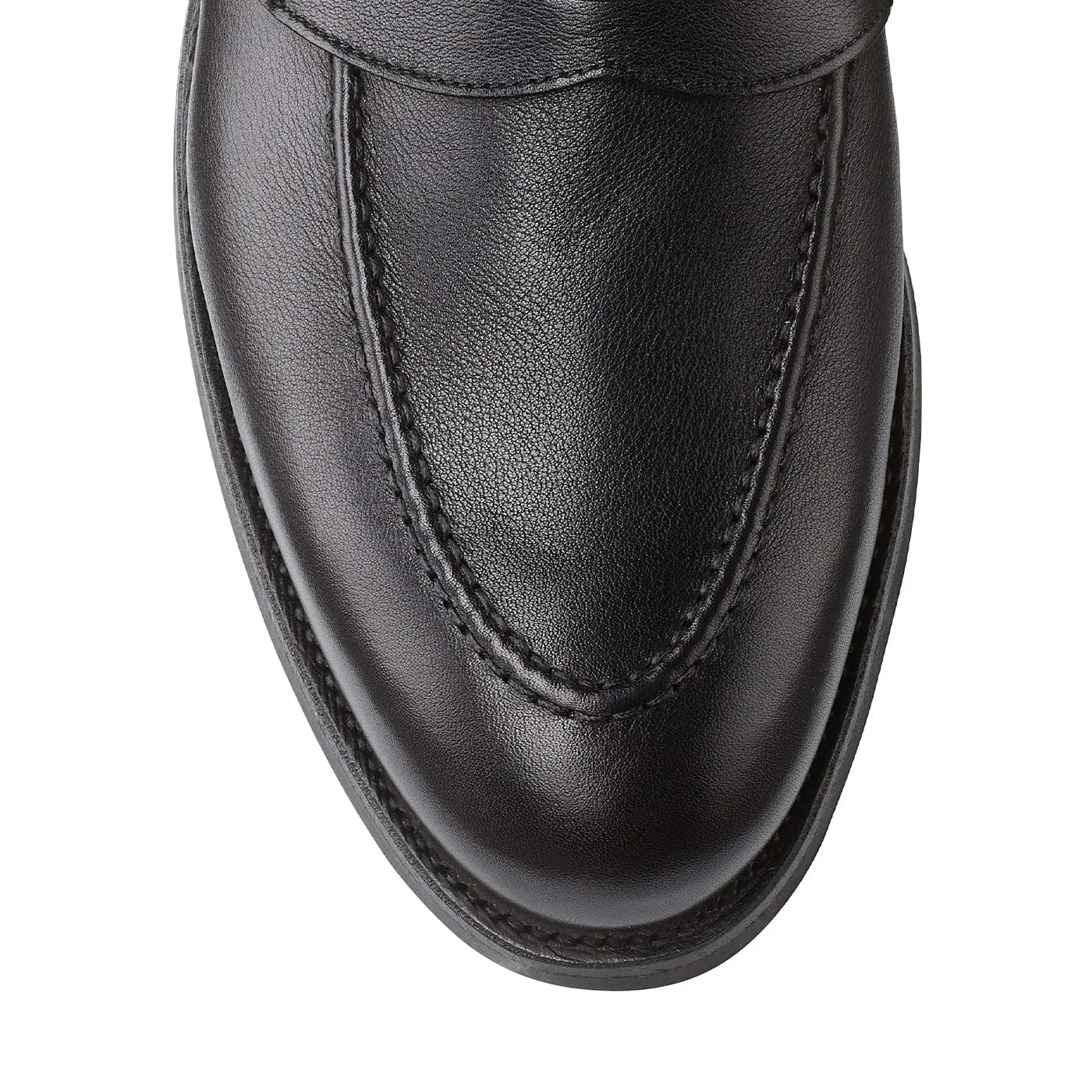 Crockett & Jones Henley 2 Black Milled Calf