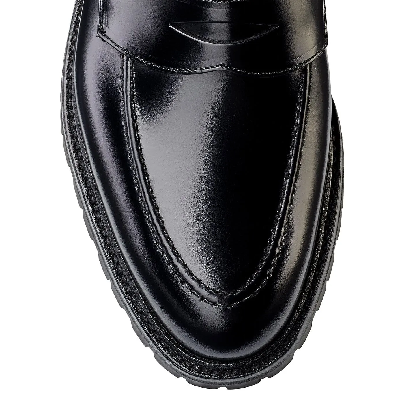 Crockett & Jones Henley 3 Black Cavalry Calf